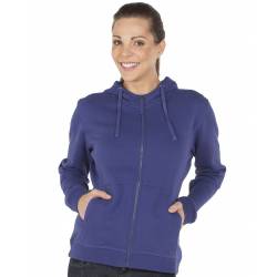 Ladies Full Zip Fleecy Hoodie